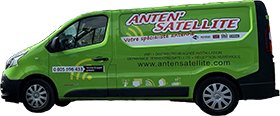 camion anten'satellite